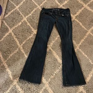 American Eagle low rose boot cut jeans